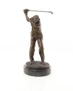 A BRONZE SCULPTURE OF A GOLFER (Beeldjes - Decoratie), Verzenden