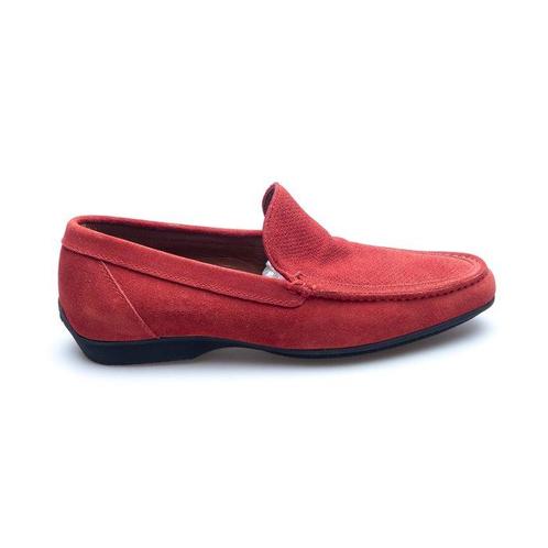 A. Testoni - NO RESERVE - Red Suede - UK: 6 / US: 7 / EU: 40, Kleding | Heren, Schoenen