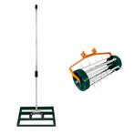 2-in-1 Verticuteer- en Gazonvlakker Set - Groen,, Verzenden, Nieuw