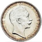 Duitsland, keizerrijk Wilhelm II. 3 Mark 1912 / Berlín, Postzegels en Munten