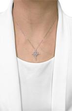 Halsketting - 18 karaat Witgoud - 0.60ct. tw. Diamant, Nieuw