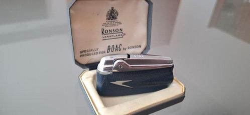 Ronson - Varaflame Premier for B.O.A.C. - Zonder, Verzamelen, Rookartikelen, Aanstekers en Luciferdoosjes