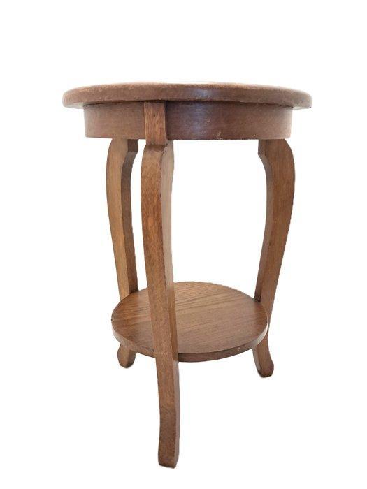 Bijzettafel - Eik - Amsterdamse School stijl, Antiek en Kunst, Curiosa en Brocante