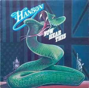 LP gebruikt - Hanson - Now Hear This, Cd's en Dvd's, Vinyl | Rock, Zo goed als nieuw, Verzenden