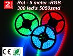 5m RGB LEDstrip 300 leds IP65, Nieuw, Verzenden