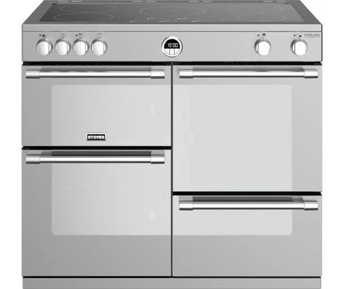 Stoves Sterling S1100 Ei Deluxe RVS Inductiekookplaat zones, Witgoed en Apparatuur, Fornuizen, Nieuw, Ophalen of Verzenden