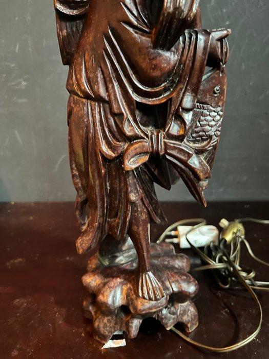 Figuur - Tallados en madera - hard hout - China (Zonder, Antiek en Kunst, Antiek | Overige Antiek