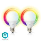 Nedis Wi-Fi smart LED-lampen | Full-Colour en Warm-Wit |, Ophalen of Verzenden, Nieuw