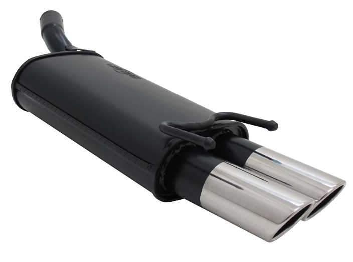 Novus sportuitlaat Opel Corsa B 2x76mm SR einddemper, Auto-onderdelen, Uitlaatsystemen, Nieuw, Verzenden