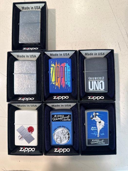 Zippo - Aansteker - Staal - (7), Verzamelen, Rookartikelen, Aanstekers en Luciferdoosjes