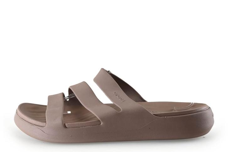 Crocs slippers in maat 43½ Bruin | 15% korting, Kleding | Heren, Schoenen, Bruin, Zo goed als nieuw, Slippers, Verzenden