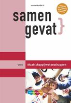 Samengevat / vwo Maatschappijwetenschappen 9789006112467, Boeken, Schoolboeken, Verzenden, Zo goed als nieuw