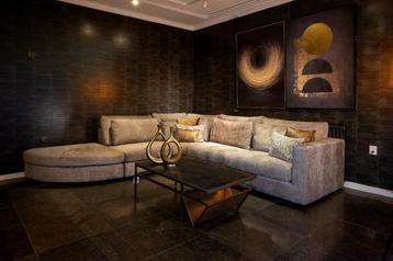 Lien Hoekbank – Luxe Showroommodel NU €2499,- (van €4519,-!) beschikbaar voor biedingen