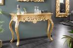 Elegante console VENICE 110 cm goud barok design dressoir, Huis en Inrichting, Tafels | Sidetables, Ophalen of Verzenden, Nieuw