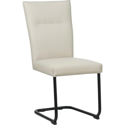 Leren eetkamerstoel Retro - Toledo Misty (crème) -, Huis en Inrichting, Stoelen, Eén, Nieuw, Leer, Ophalen of Verzenden