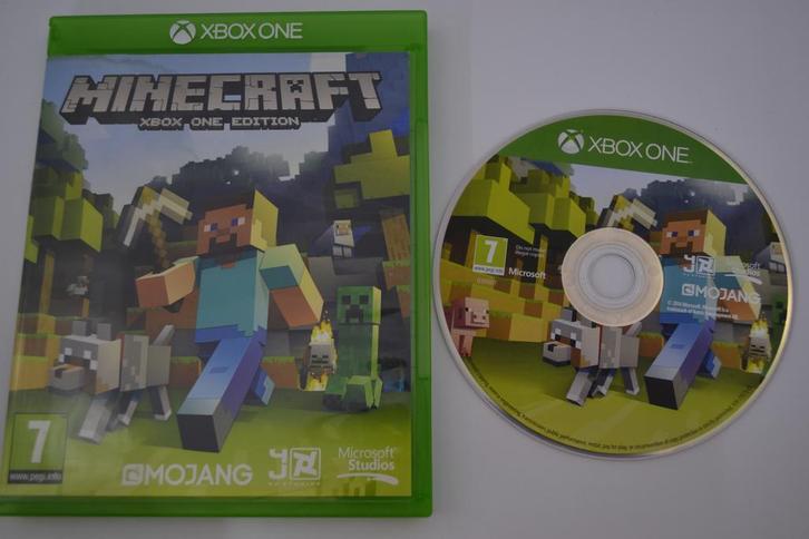 Minecraft XBOX ONE Edition (ONE), Spelcomputers en Games, Games | Xbox One, 1 speler, Zo goed als nieuw, Online, Verzenden