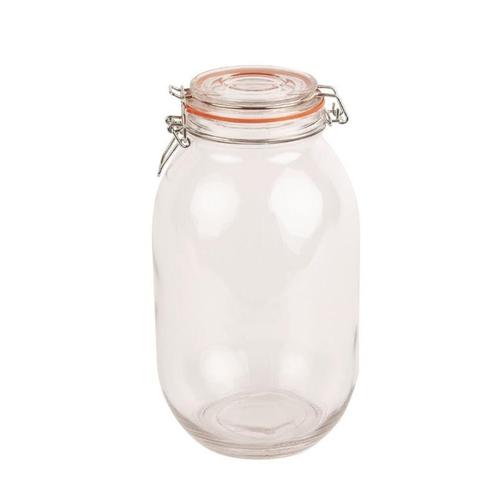 Conservenpot glas 3L | 13,5(Ø)x28,5(h)cm Vogue, Zakelijke goederen, Horeca | Keukenapparatuur, Nieuw in verpakking, Verzenden