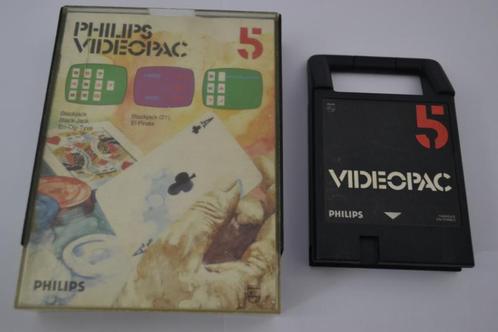 Blackjack (Videopac 5), Spelcomputers en Games, Spelcomputers | Overige, Zo goed als nieuw, Verzenden