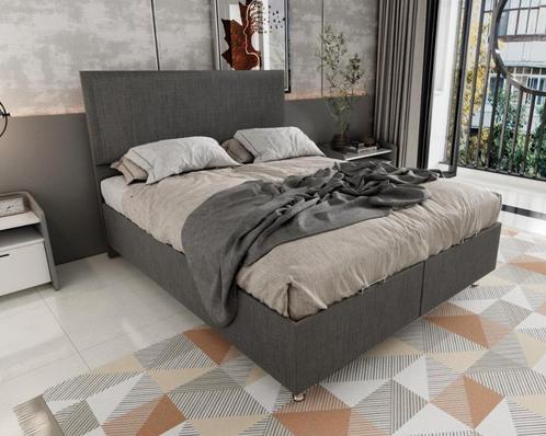 Opberg Boxspring Ruyam - diverse maten, Huis en Inrichting, Slaapkamer | Boxsprings, Nieuw, Tweepersoons, Verzenden