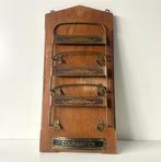 Tijdschriftenhouder - Hout, Messing - Lectuurrek