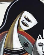 SKEPA - La Madone et le chat blanc, Antiek en Kunst, Kunst | Schilderijen | Modern