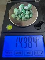 Smaragd Ruw - Hoogte: 8 mm - Breedte: 12 mm- 15 g - (22)