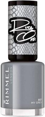 RIMMEL 60 SECONDS RITA ORA 807 MY GREY NAGELLAK POTJE 8 ML, Sieraden, Tassen en Uiterlijk, Verzenden, Nieuw