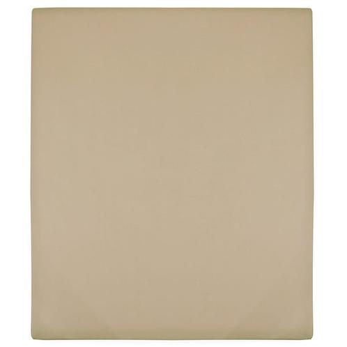 vidaXL Hoeslaken jersey 90x200 cm katoen taupe, Huis en Inrichting, Slaapkamer | Beddengoed, Nieuw, Verzenden