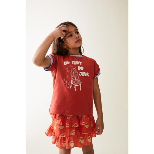 Tshirt unisex rood Maelle  Maison Tadaboum Maat 92 92, Kinderen en Baby's, Kinderkleding | Maat 92, Nieuw, Shirt of Longsleeve