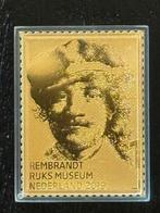 Nederland 2019 - Gouden postzegel Rembrandt van Rijn, Gestempeld