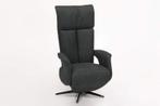 Relaxfauteuil Uitgeest - relaxfauteuils - Antraciet, Huis en Inrichting, Nieuw, Grijs, Stof