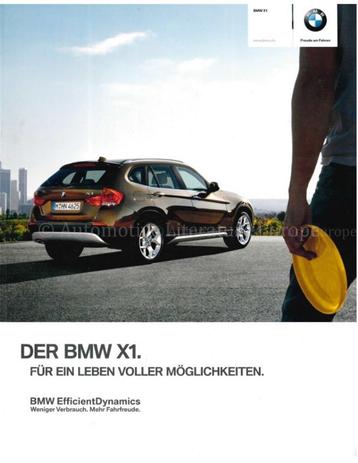 2011 BMW X1 BROCHURE DUITS beschikbaar voor biedingen