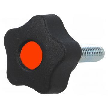 M10 x 60 draadeind met sterknop - diameter 50mm, Doe-het-zelf en Verbouw, IJzerwaren en Bevestigingsmiddelen, 50 tot 100 mm, Overige typen