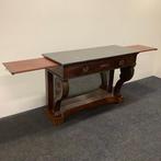 Tweedehands antieke Wandtafel, console tafel met spiegel,, Huis en Inrichting, Ophalen of Verzenden, Gebruikt