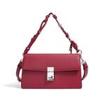Mila leren handtas, Verzenden, Nieuw, Rood, Handtas