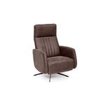 Relaxfauteuil Castenray - relaxfauteuils - Bruin, Nieuw, Stof, Bruin