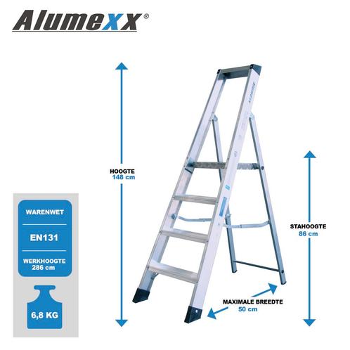 ALX Mamut bordestrap, Doe-het-zelf en Verbouw, Ladders en Trappen, Trap, Nieuw, Verzenden