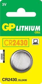 GP - CR2430 Lithium batterij, Nieuw
