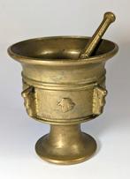 Vijzel en stamper (2) - Verguld brons - Verguld bronzen
