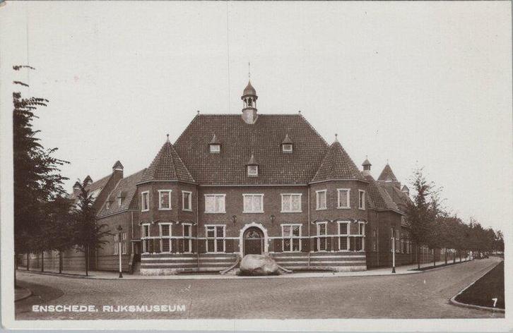 ENSCHEDE - Rijksmuseum, Verzamelen, Ansichtkaarten | Nederland, Verzenden