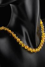 Prachtige Baltische barnsteenketting – glanzende barnsteen, Nieuw