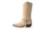 Elena Iachi Cowboy laarzen in maat 39 Beige | 10% extra, Verzenden, Beige, Zo goed als nieuw, Elena Iachi