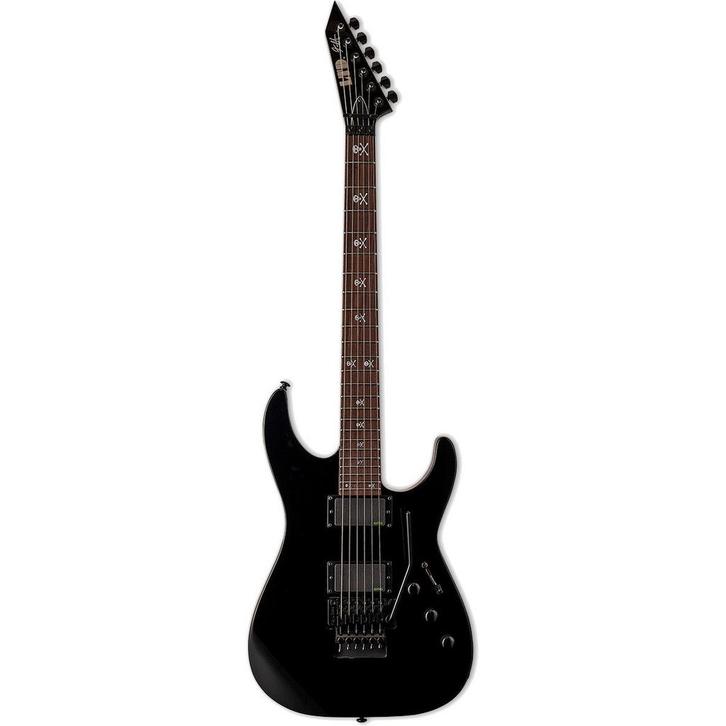 ESP LTD KH-602 Black Kirk Hammett Signature met koffer, Muziek en Instrumenten, Snaarinstrumenten | Gitaren | Elektrisch, Verzenden
