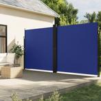 vidaXL Windscherm uittrekbaar 220x1000 cm blauw, Verzenden, Nieuw