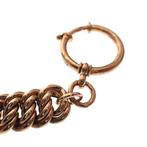 Vintage gouden horlogeketting; Chatelaine (voor aan een z..., Ophalen of Verzenden, Gebruikt, Overige kleuren, Goud