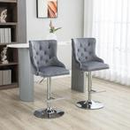 TRUUSK Set Van 2 Barkrukken Draaistoelen Met Voetensteun, In, Verzenden, Nieuw