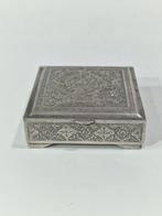 Tabaksdoos - .875 (84 Zolotniki) zilver - antieke zilveren, Verzamelen, Nieuw
