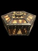 Tabaksdoos - Been, Hout, Piquants - Boite coloniale