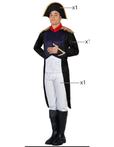 Franse generaal napoleon verkleed kostuum