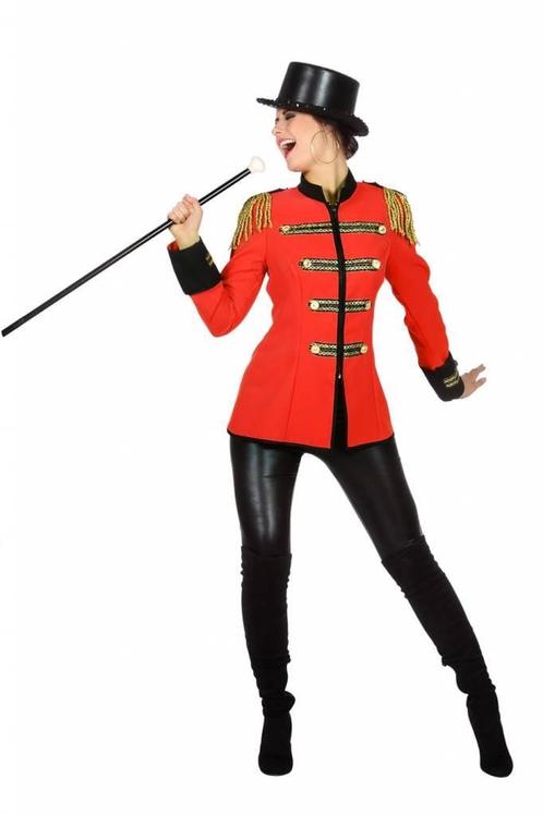 Rode Circus jas dames, Kleding | Dames, Carnavalskleding en Feestkleding, Nieuw, Ophalen of Verzenden